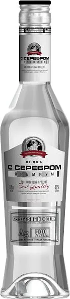 Օղի «С Серебром White» 0.5լ