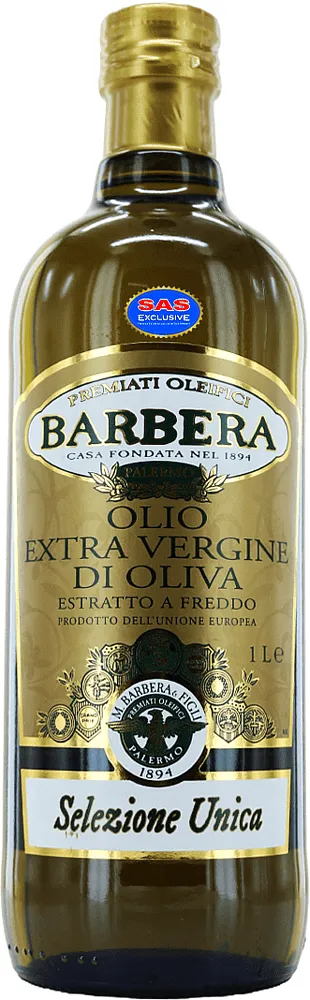 Ձեթ ձիթապտղի «Barbera Extra Virgin Selezione Unica» 1լ