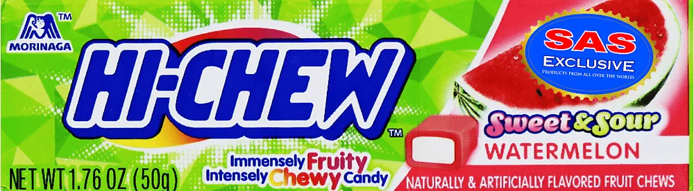Մաստակ-կոնֆետ ձմերուկի «Morinaga Hi Chew» 50գ