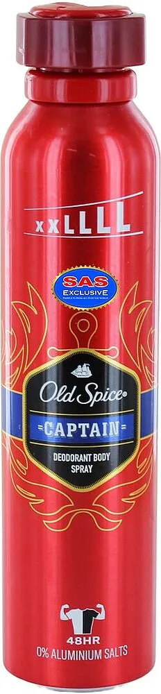 Հակաքրտինքային աէրոզոլային միջոց «Old Spice Captain» 250մլ
