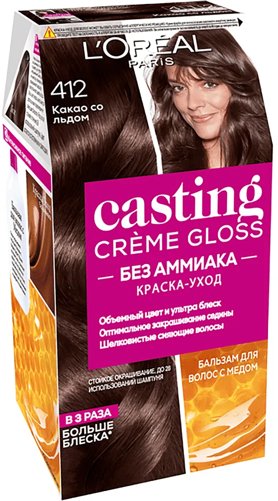 Մազի ներկ «L'Oreal Paris Casting Crème Gloss» №412