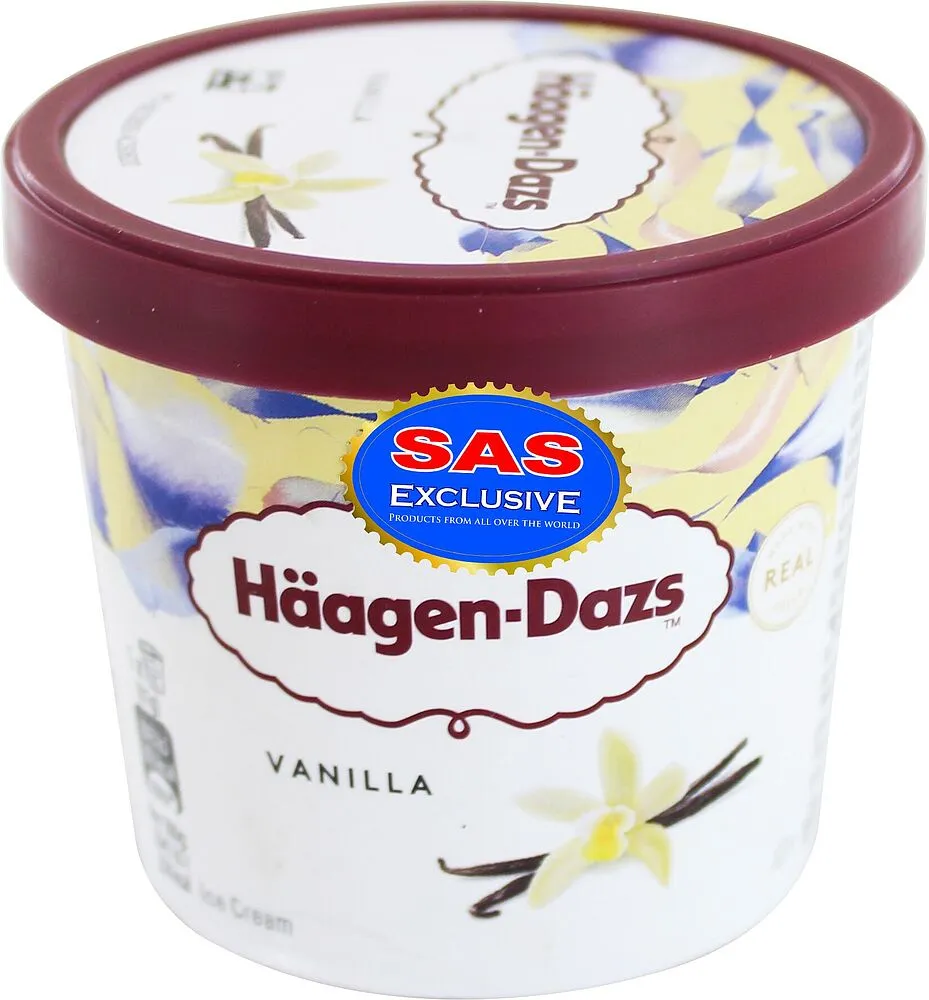 Պաղպաղակ վանիլային «Häagen-Dazs Vanilla» 81գ