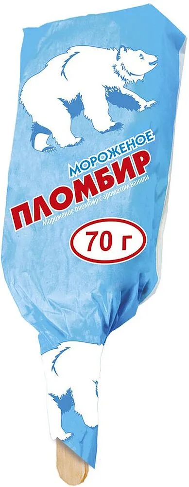 Պաղպաղակ վանիլային «Простоквашино» 70գ