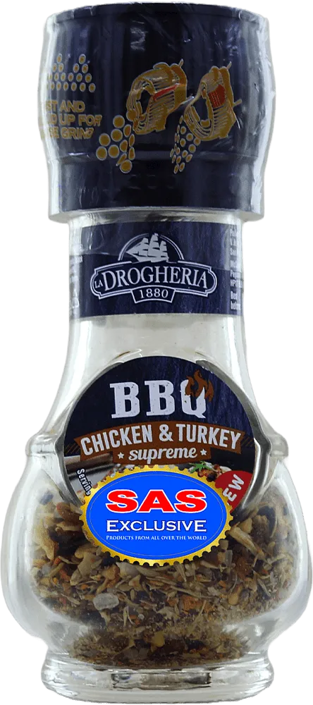 Համեմունքների խառնուրդ բարբեքյու «La Drogheria BBQ Chicken & Turkey» 52գ