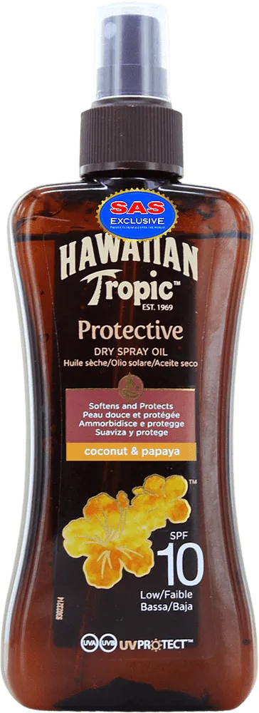 Արևայրուքի յուղ-սփրեյ «Hawaiian Tropic 10 SPF» 200մլ