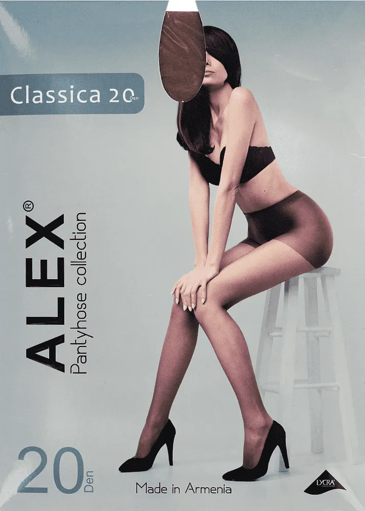 Զուգագուլպա բրոնզագույն «Alex Classica 20 Den N3»