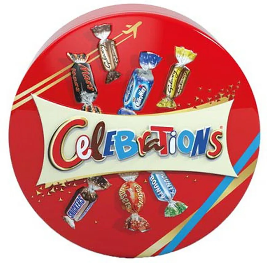 Կոնֆետների հավաքածու «Celebrations» 165գ
