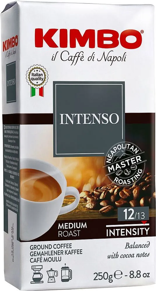 Սուրճ աղացած «Kimbo Aroma Intenso» 250գ