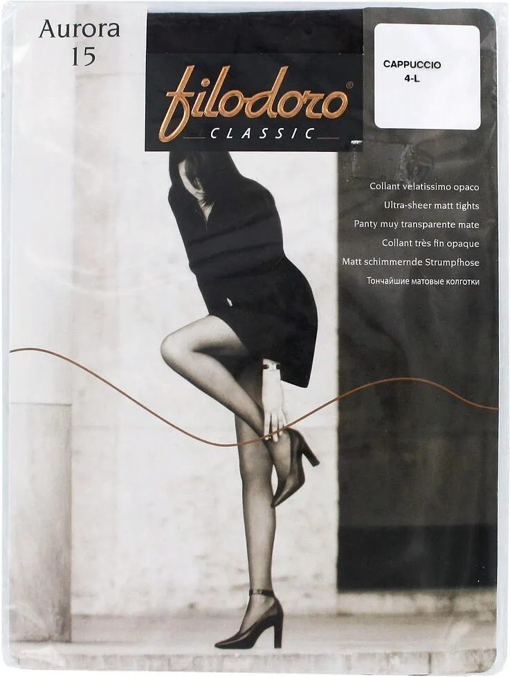 Զուգագուլպա «Filodoro Classic Aurora» կապուչինո