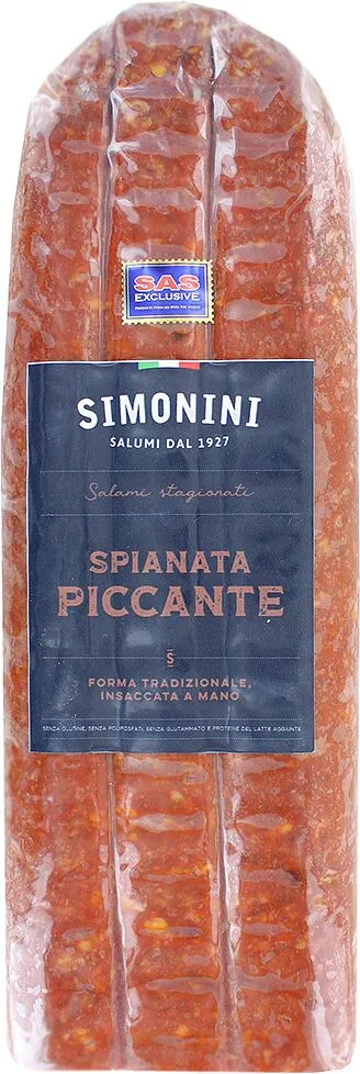 Երշիկ սալյամի «Simonini Spianata Piccante»