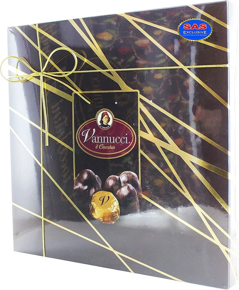 Շոկոլադե կոնֆետների հավաքածու «Vannucci il Cioccolato» 490գ