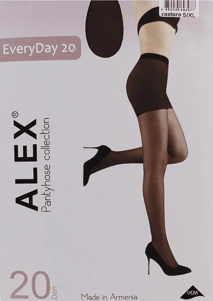 Զուգագուլպա կաստորո «Alex Every Day 20 Den N5»