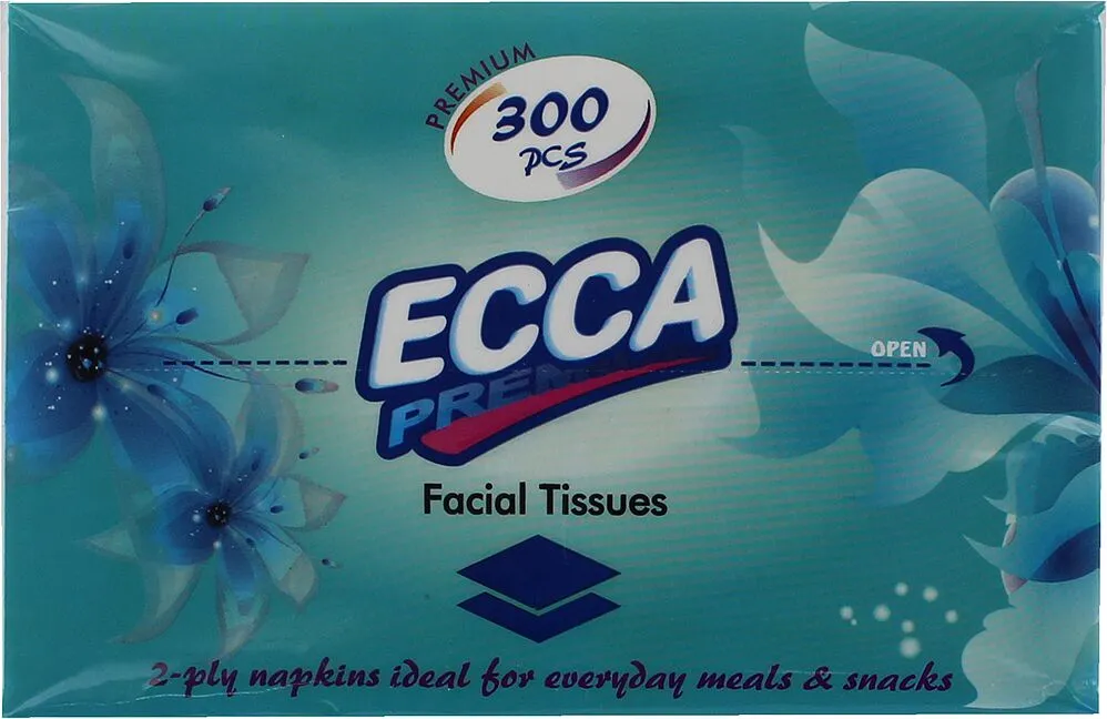Անձեռոցիկ «Ecca Պրեմիում» 300 հատ
