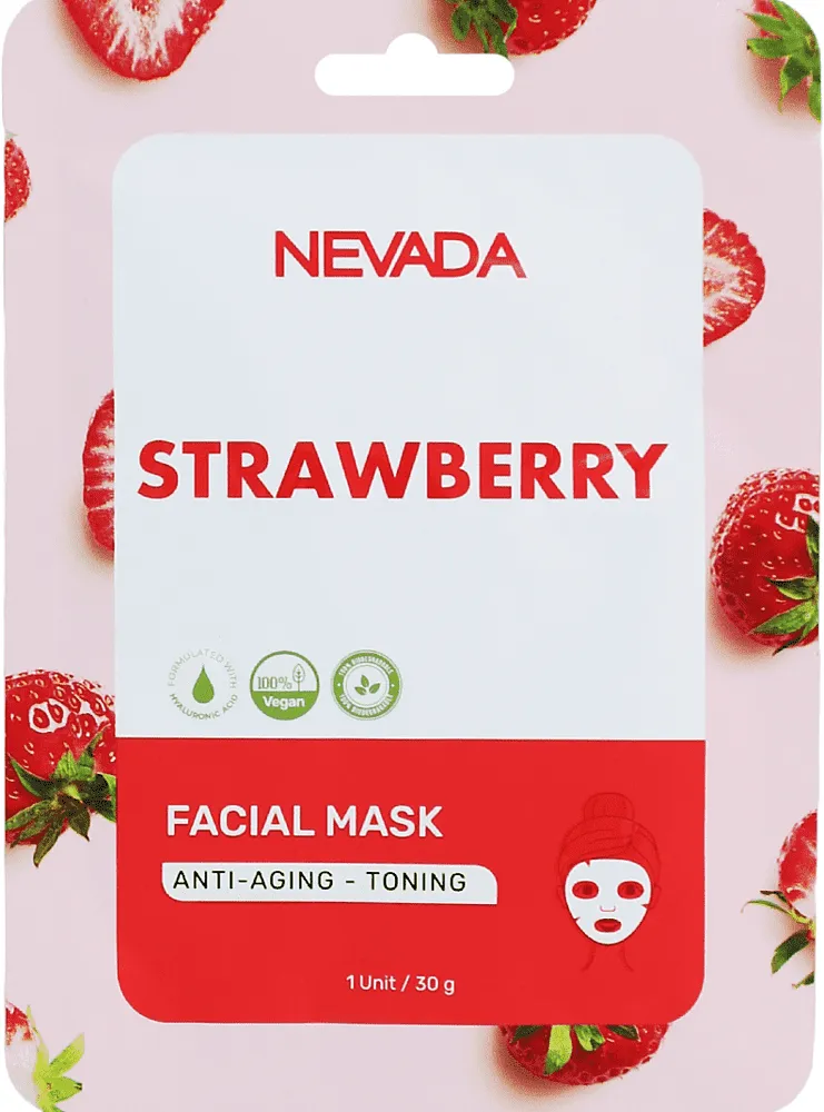 Դեմքի դիմակ «Nevada Strawberry» 30գ