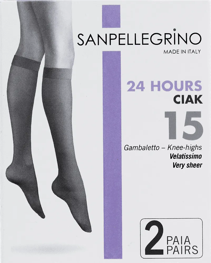 Կիսազուգագուլպա մարմնագույն «Sanpellegrino Nude 15 Den» 2 զույգ
