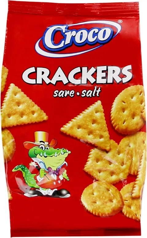 Կրեկերներ աղով «Croco» 100գ