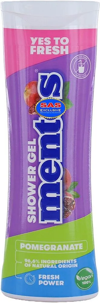 Լոգանքի կրեմ գել «Mentos» 300մլ