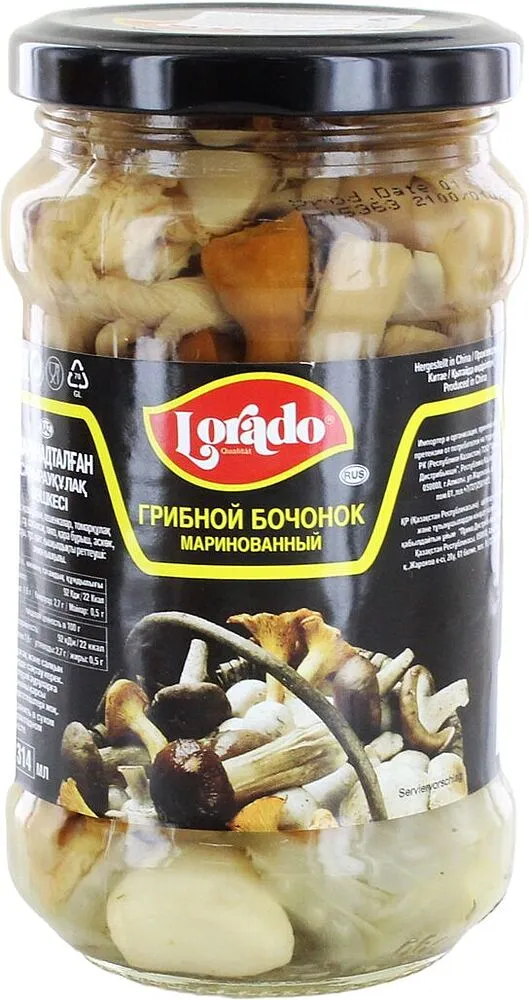 Մարինացված սնկերի միքս «Lorado» 280գ
