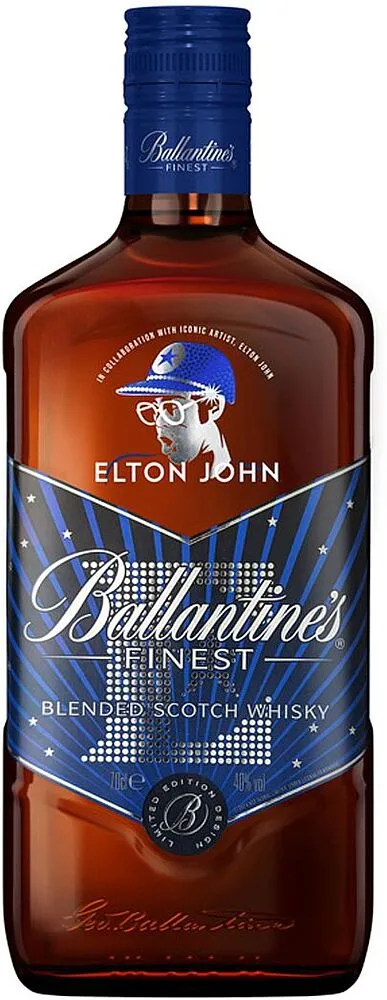 Վիսկի «Ballantine's Finest Elton John» 0.7լ