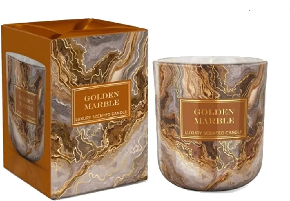Մոմ անուշաբույր «Bartek Golden Marble» 150գ