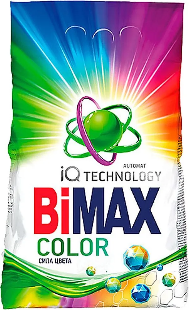 Լվացքի փոշի գունավոր «Bi Max» 1500գ