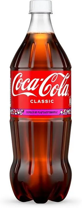 Զովացուցիչ գազավորված ըմպելիք «Coca-Cola» 1լ