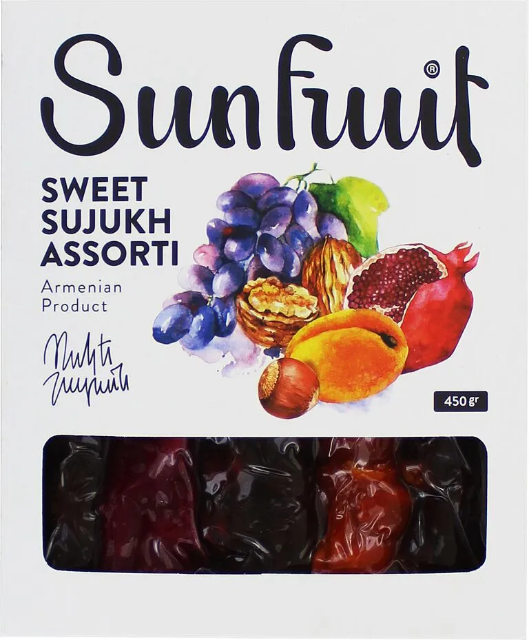 Քաղցր սուջուխի տեսականի «Սանֆրութ» 450գ
