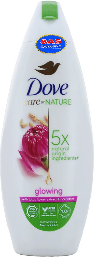 Լոգանքի գել «Dove Care by Nature» 225մլ