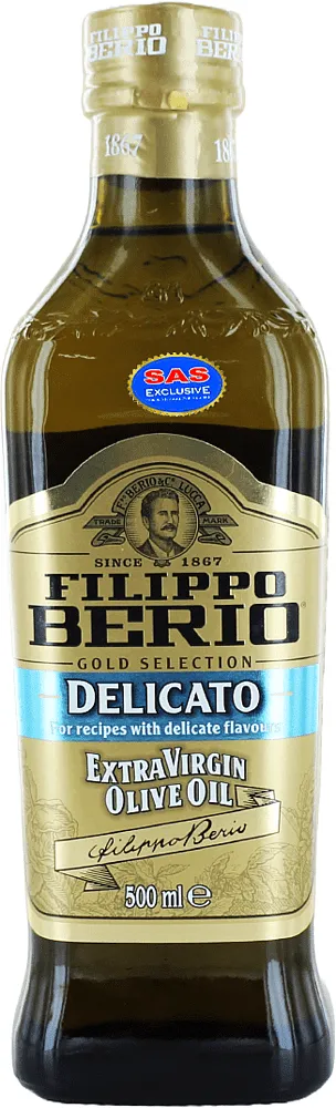 Ձեթ ձիթապտղի «Filippo Berio Delicato Extra Virgin» 500մլ
