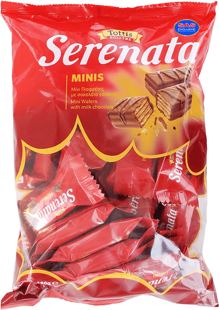 Վաֆլի կակաոյի կրեմով «Tottis Serenata Minis» 180գ
