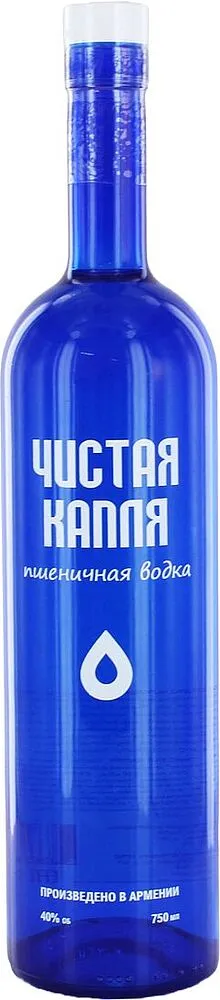 Օղի «Чистая Капля» 0.75լ