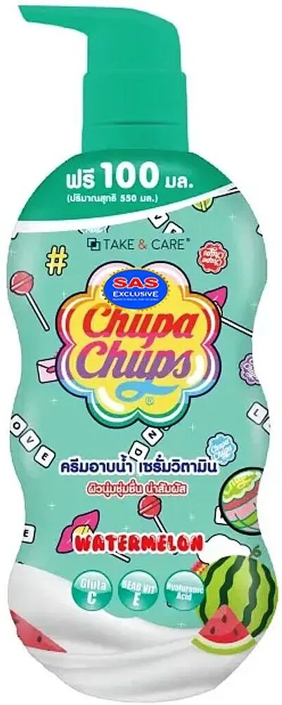 Լոգանքի կրեմ-գել «Chupa Chups» 550մլ
