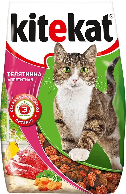 Կատուների կեր ցլիկի «Kitekat» 350գ
