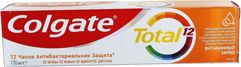 Ատամի մածուկ «Colgate Total 12» 100մլ
