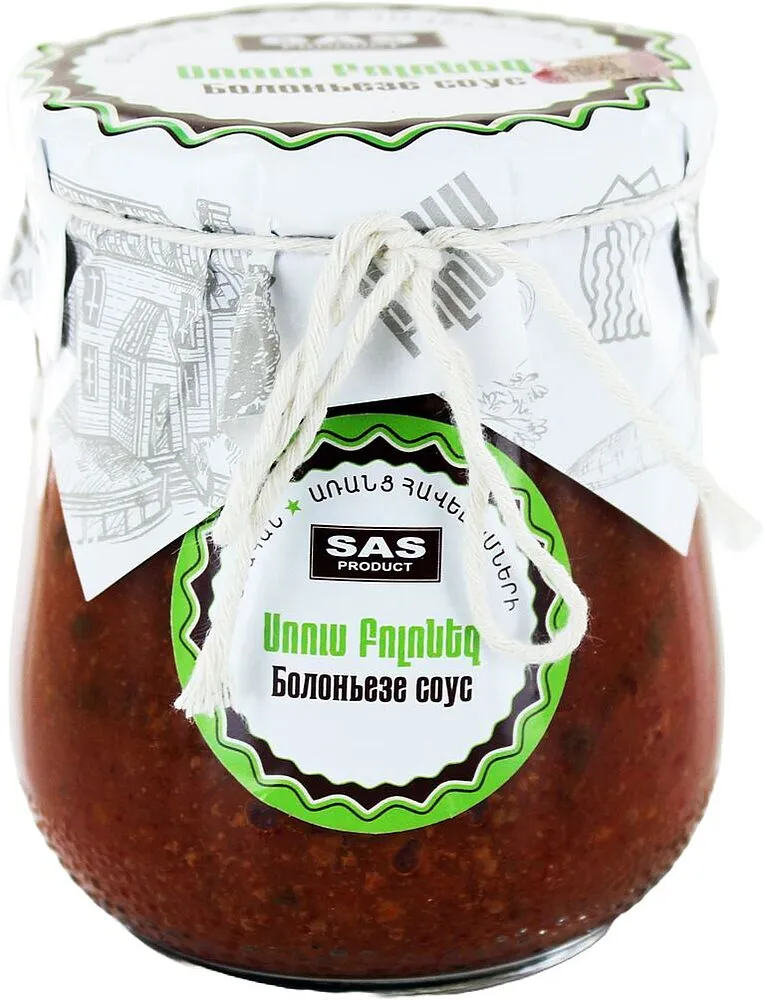 Սոուս բոլոնեզ «SAS Product» 450գ