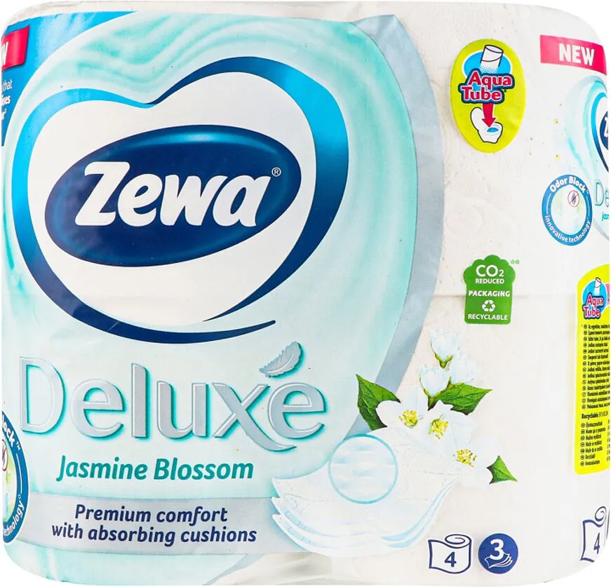 Զուգարանի թուղթ «Zewa Deluxe Jasmine Blossom» 4 հատ