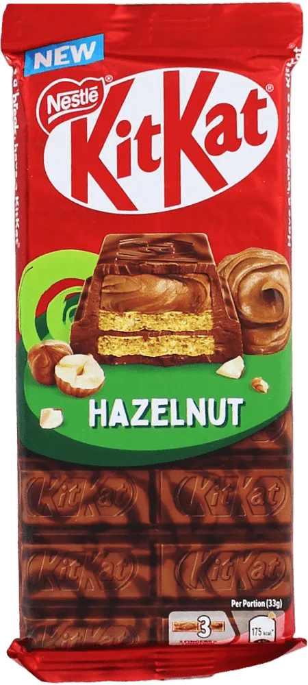 Շոկոլադե պնդուկի միջուկով «Kit Kat Hazelnut» 99գ