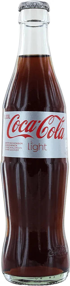 Զովացուցիչ գազավորված ըմպելիք «Coca Cola Light» 0.33լ