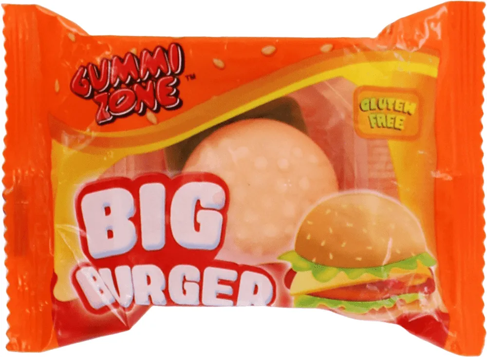 Դոնդողե կոնֆետ «Gummi Zone Big Burger» 28գ
