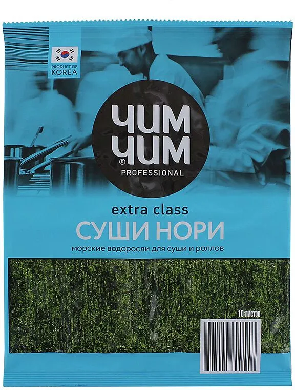 Ջրիմուռ «Чим Чим Суши Нори» 10 թերթ