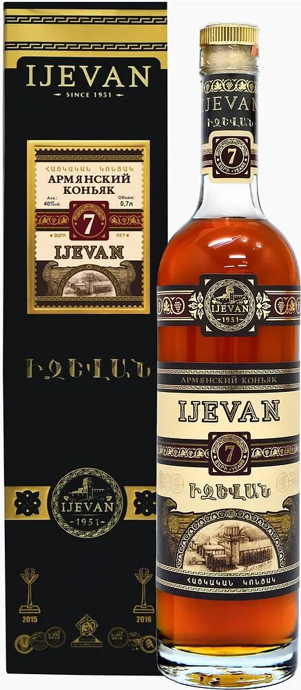 Կոնյակ «Իջևան 7*» 0.5լ