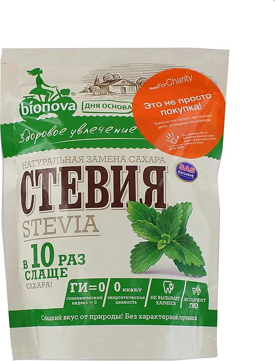 Շաքարի փոխարինիչ «Bionova Стевия» 200գ