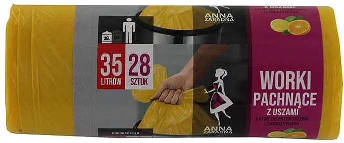 Աղբի տոպրակներ «Anna Zaradna» 35լ