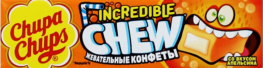 Մաստակ-կոնֆետ նարնջի «Chupa Chups» 47գ