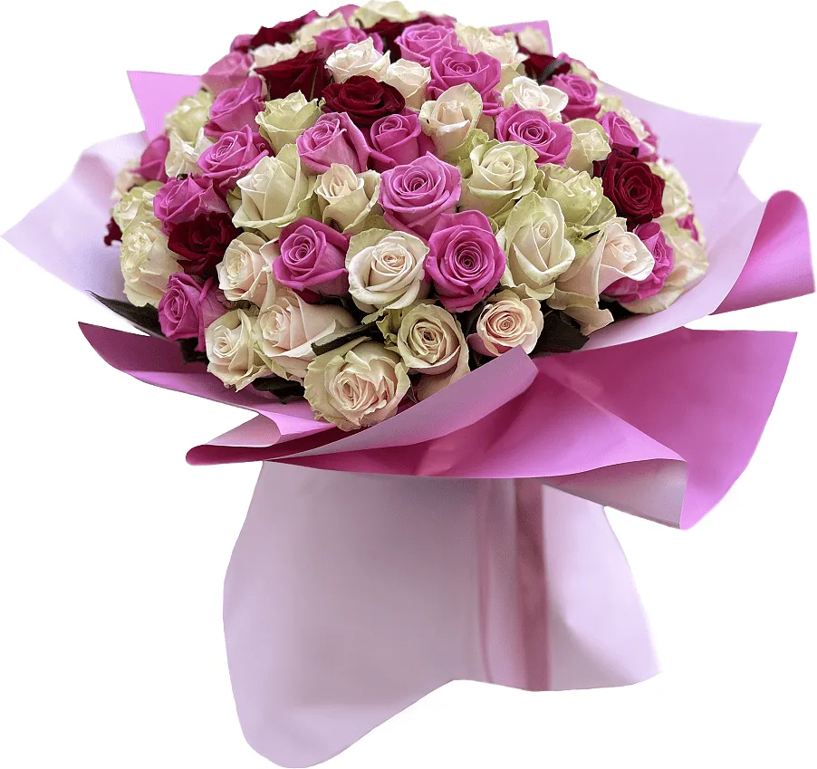 Ծաղկեփունջ «My Rose El beso» 101 հատ