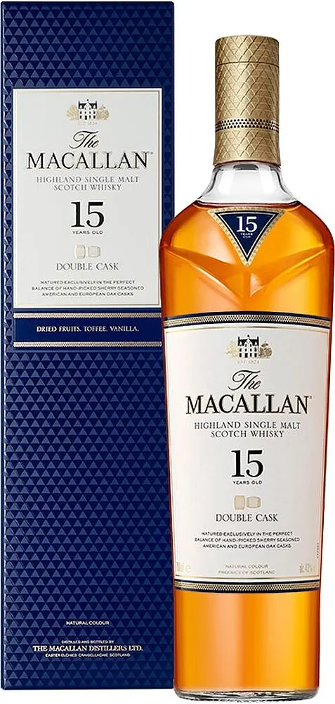 Վիսկի «Macallan 15» 0.7լ