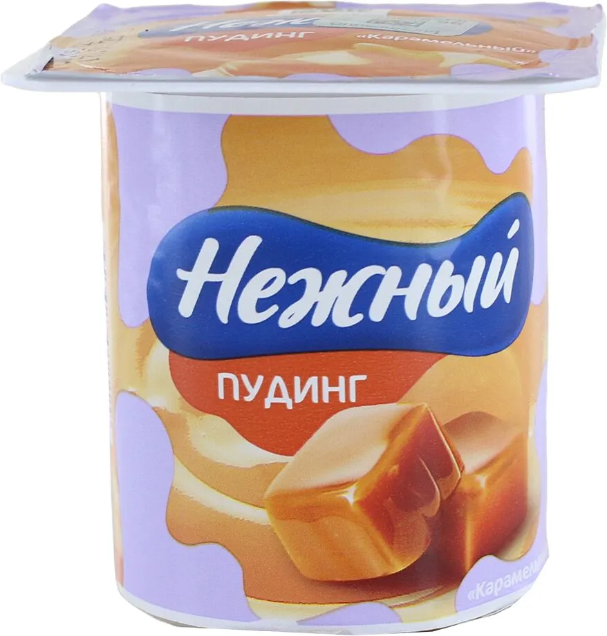 Պուդինգ կարամելային «Нежный» 100գ, յուղայնությունը՝ 2,8%
