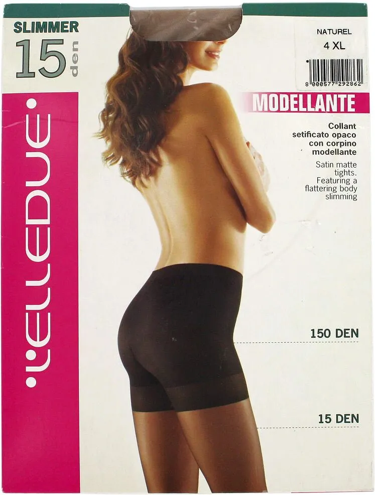 Զուգագուլպա «Elledue Slimmer Modellante 15 Den N4» Մարմնագույն