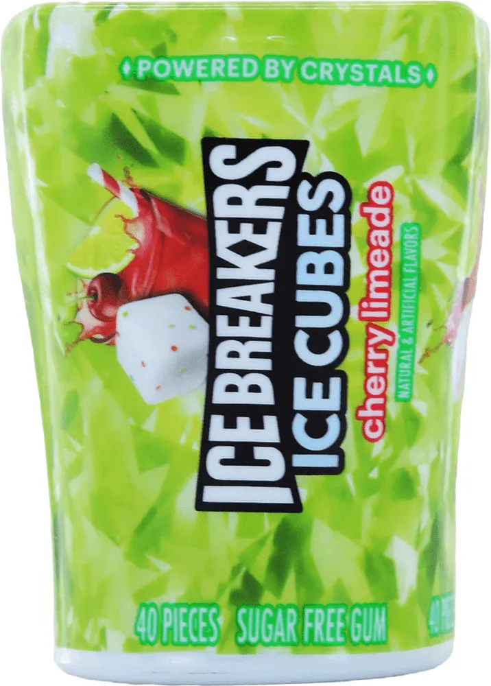 Մաստակ բալի և լայմի «Ice Breakers Cherry Limeade» 40 հատ