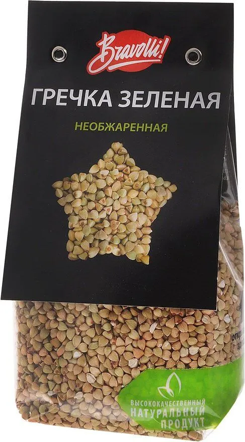 Հնդկաձավար կանաչ «Bravolli» 350գ
